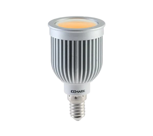 Bec Cu LED LEDCOB 7W E14 230V Alb Elmark 99LED568
