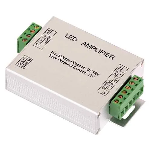 Amplificator, Pentru, Benzi LED RGB, Ultralux, RGBAMP12A 
