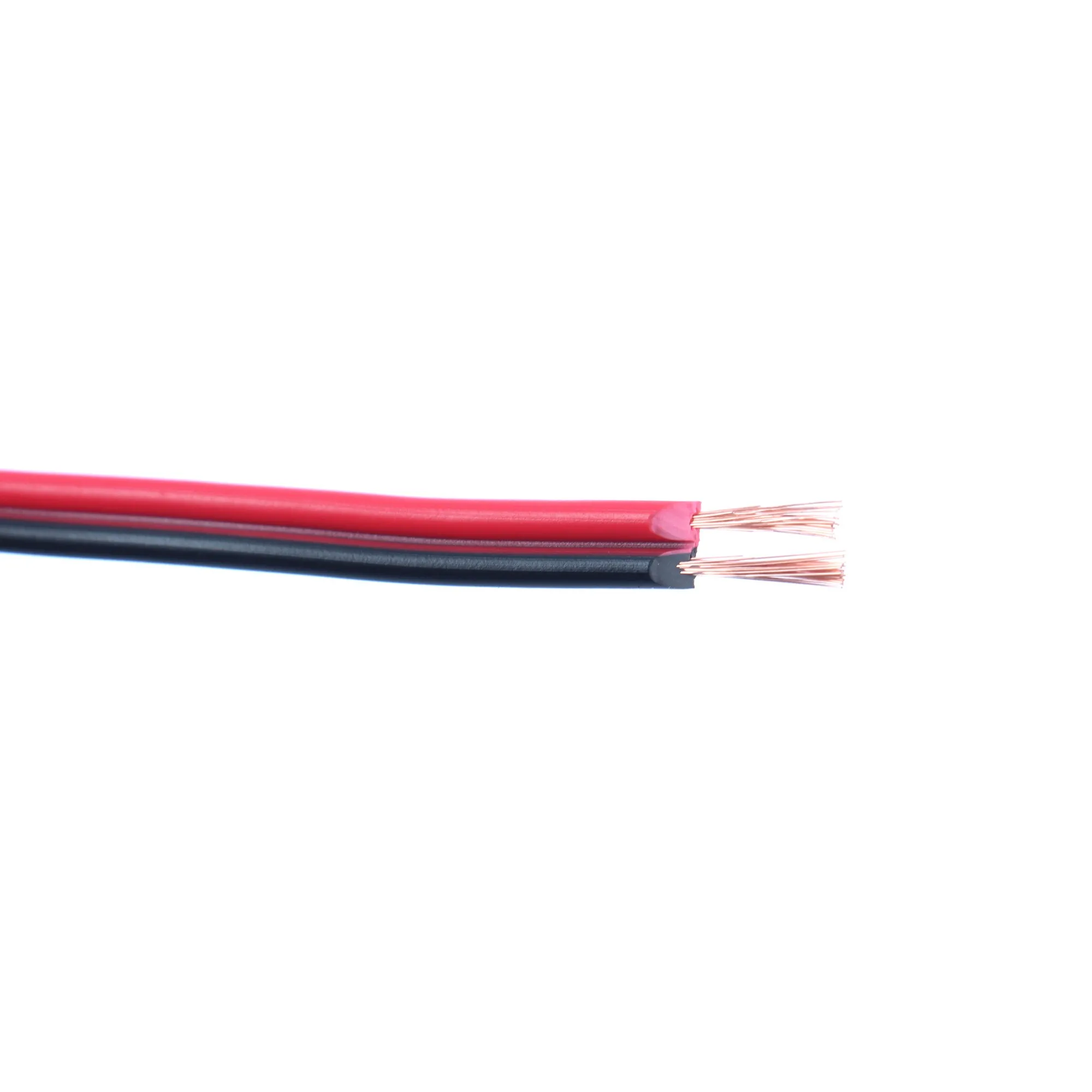 Cablu electric, MYYM, H03VH-H 2x0.75 .3 kV BLACK/RED 820002B-R