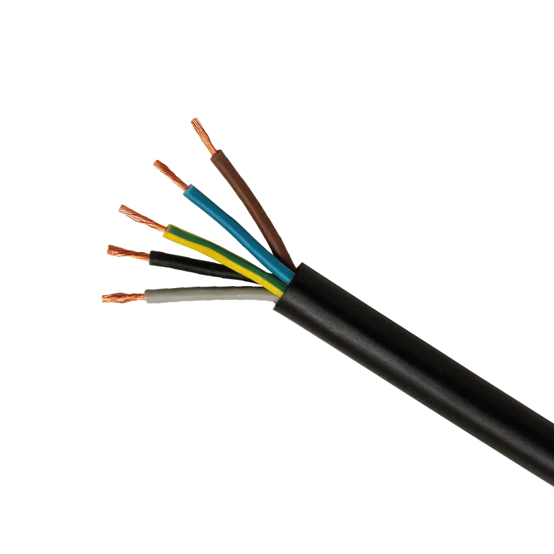 Cablu flexibil din cauciuc, MCCG, H05RR-F 5X4mm2 814022