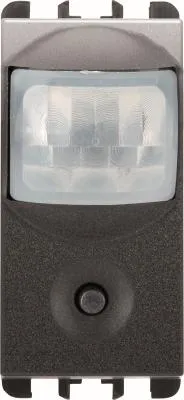 Senzor electric infrarosu - nea pasiv pentru detectare prezenta 6A 1M culoare Otel inchis SU10127AC